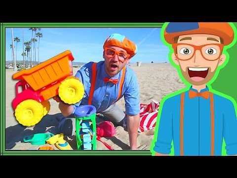 Blippi Videos for Kids | Playing with Sand Toys and More! 30 Mins