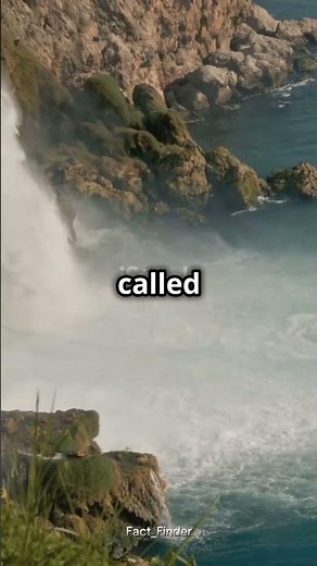 Denmark strait cataract, the world's largest water Fall of water volume