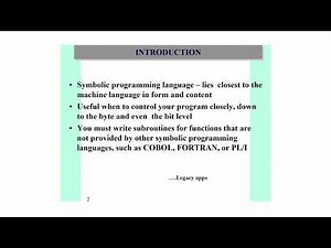 Assembler Programming - Introduction #mainframes #mainframeclasses #assembler