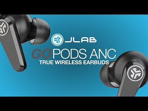 JLab Go Pods ANC - Stem Style Hybrid Noise Canceling Earbuds