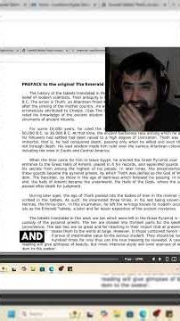 The Emerald Tablet of Thot