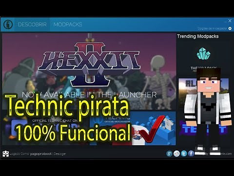 como baixar Technic laucher pirata 100% funcional 2021/2022