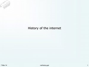History of the internet - SlideServe