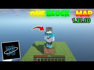 ONE BLOCK Map for Mojo Launcher 🤯 | Minecraft Java 1.21.10