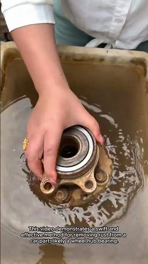 Chemical Rust Removal: A Quick Car Part Fix