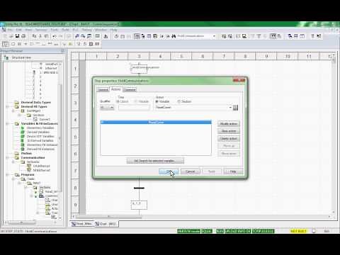 Unity Pro - Sequential Function Chart ( SFC ) for Read_Var Write_Var Sequencer