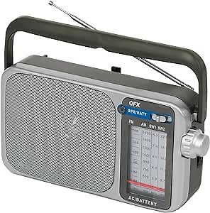 QFX R-24 Portable AM/FM/SW1-SW2 Radio