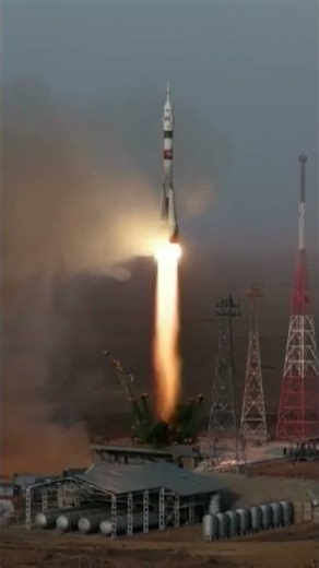 Soyuz spacecraft blasts off for ISS with Russian and American crew