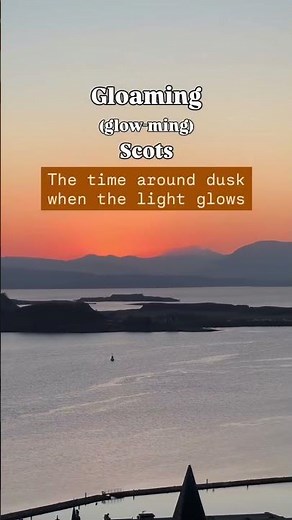 Learn 5 Scottish Gaelic words for autumn 🍂🧡