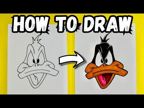 How To Draw Daffy Duck