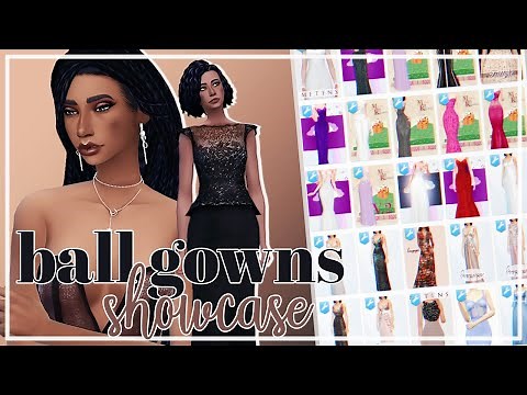 Ball gowns | SIMS 4 Maxis Match&Alpha CC Showcase (+157 Links)
