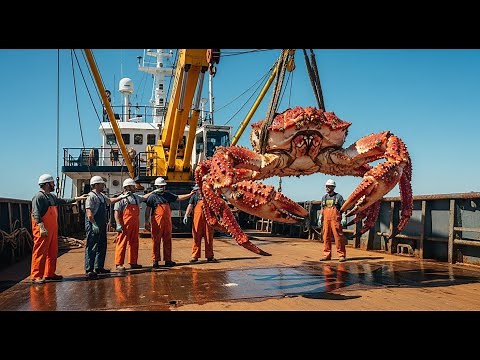 Catching the heaviest crab in history: 4-ton Tasmanian giant