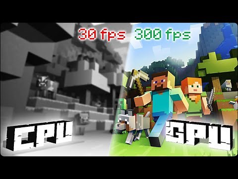 How to Play Minecraft on GPU instead of CPU - Change the Game Forever