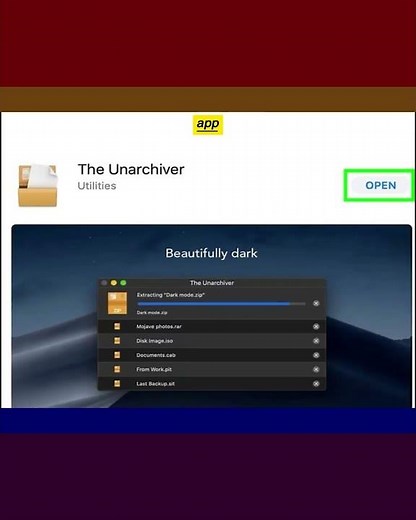 How to Open 7z Files with Unarchiver in Mac OS X