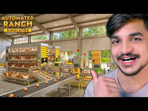 I STARTED AN AUTOMATED RANCH 🐄⚙️| Automated Ranch Simulator