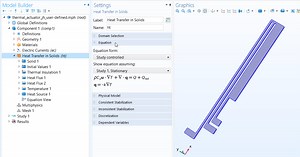 Viewing and Accessing the Equations and Variables for Physics Feature Nodes