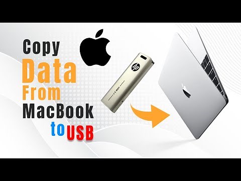 How to TRANSFER Files From a Mac on to a USB | Copy files into USB flash drive on Mac, How to fix