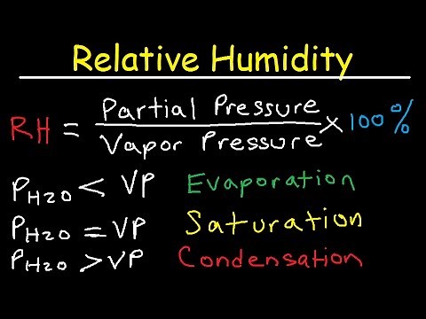 How to Determine Relative Humidity: Formulas & More