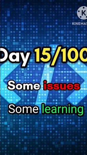 I'm On DAY 15 of CODING Nonstop #motivation| 100 Day Coding Challenge #dailycoding