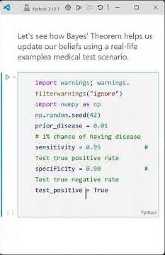 Bayes' Theorem with Real-Life Examples_training