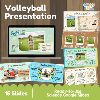 Golf Presentation for Kids | Beginner Sports Rules & History | Google Slides