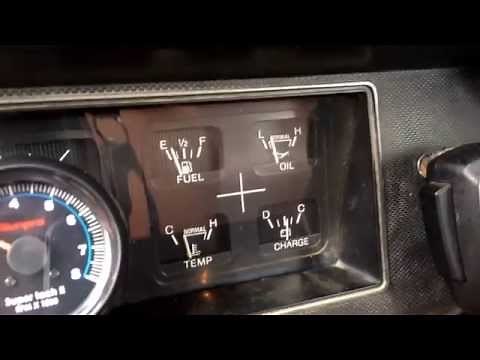 Sunpro tach installation and stuff