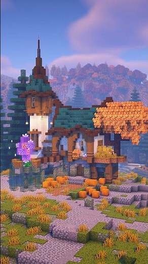 Minecraft Fantasy House Build