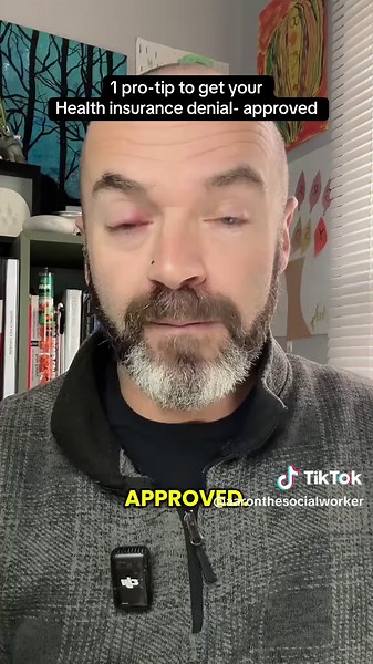 1 pro-tip to get your Health insurance denial- approved #healthinsurance #claim #insurance #health #socialwork