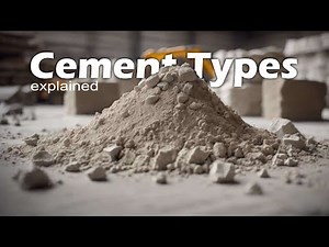 Cement types In Construction - Explained
