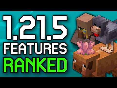 Ranking EVERY New Feature in the Minecraft 1.21.5 Update