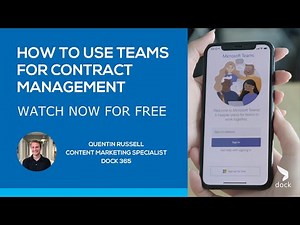 How to Use Teams for Contract Management