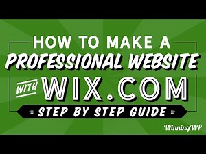How To Make a Wix Website - For Beginners (Step by Step)