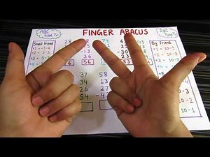 FINGER ABACUS (PART 7)- ABACUS - FINGER CALCULATION TRICK - ABACUS TUTORIAL