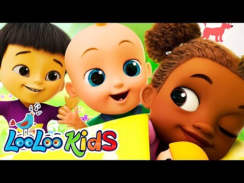 Hop Little Bunnies - (Official Video) - LooLoo Kids Nursery Rhymes & Kids Songs