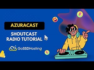 Azuracast Shoutcast Radio Hosting Tutorial | Stream Your Own Radio with GoSSDHosting