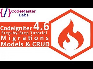 Mastering CodeIgniter 4: Complete Guide to Migrations, Models, & CRUD | Step-by-Step Tutorial