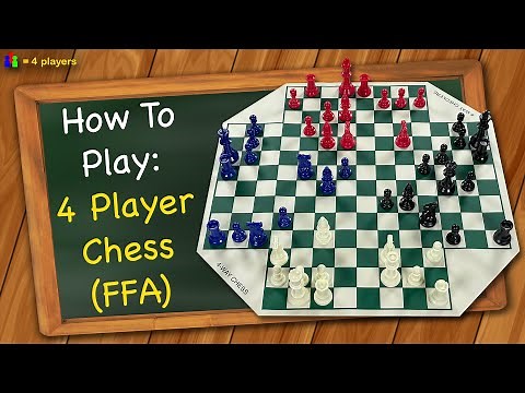 How to play 4 Player Chess (Free For All)
