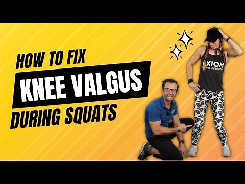 How To Fix Knee Valgus During Squats || NASM Overhead Squat Assessment Tips