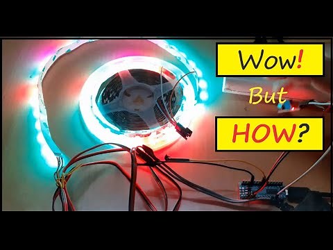 How To Make DIY Music Reactive RGB LED Strip WS2812B || Music Visualizer with Arduino
