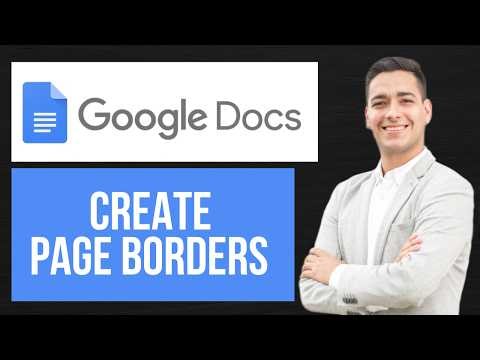 How to Border on Google Docs | Create Page Border
