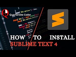 How to download and install Sublime text on windows 7 | sublime text 4 Latest Build