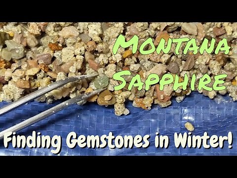 Finding Sapphires at Home Part 1/2 || From Gem Mountain, Montana