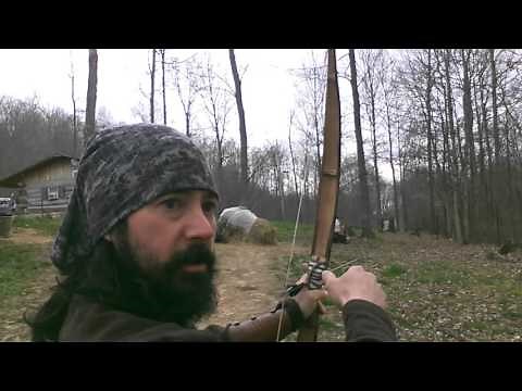 How to shoot a bow and arrow primitive archery