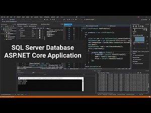 Microsoft SQL Server Database in C# ASP.Net Project | Visual Studio 2022