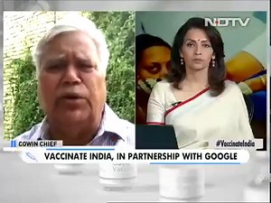 "We have vaccinated about 20 crore people so far. On one smartphone, you can register 4 people.": RS Sharma, CEO, National Health Authority & CoWin Chief | NDTV