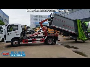 Hooklifts：Loading & unloading Garbage Container Using A Hook Lift Truck