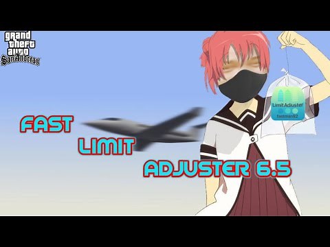 GTA SA 2.00 FAST LIMIT ADJUSTER 6.5| Now the plugin can be loaded from data game