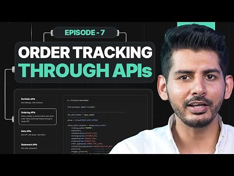 How to Use APIs to Monitor Your Trades Live in Algo Trading? – Episode 7