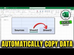 How to Copy Data From One Excel Sheet to Another Automatically