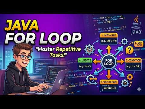 Java For Loop Explained in Simple Way | Beginner Friendly Java Tutorial